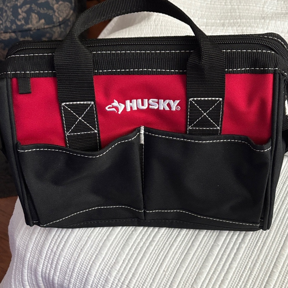 Red and Black Tool Bag